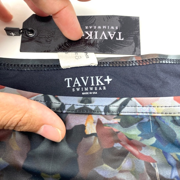 Tavik Womens Jayden Moderate Swim Bottom ONLY in Petale Noir Small - Picture 5 of 8